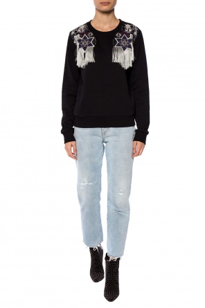 Fringed sweatshirt, zdjęcie 2 Fringed sweatshirt od Just Cavalli